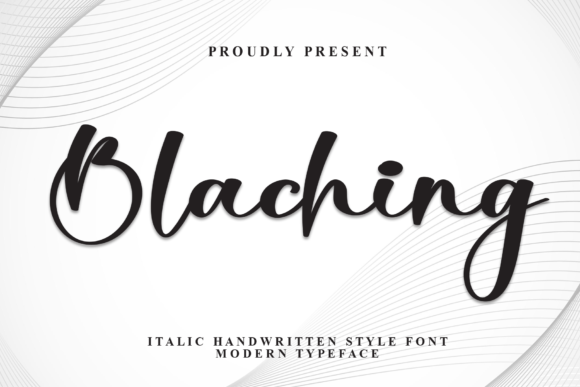 Blaching Font - Featured Image