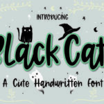 BlackCats Font - Featured Image