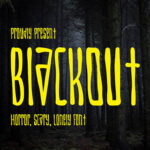 BlackOut Font - Featured Image