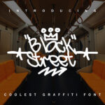 BlackStreet Font - Featured Image