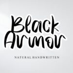 Black Armor Font - Featured Image
