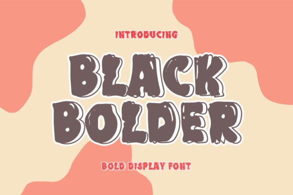 Black Bolder Font - Featured Image
