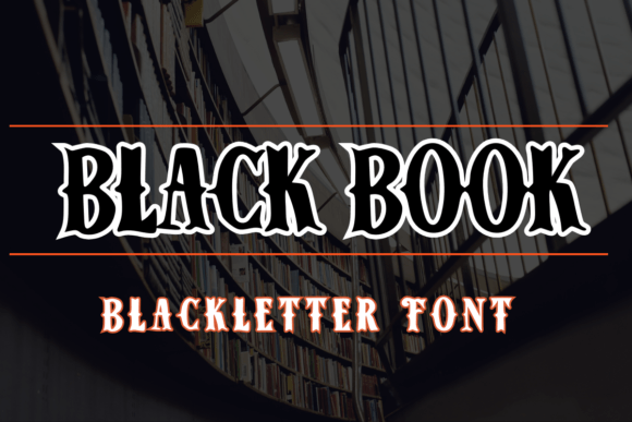 Black Book Font - Featured Image