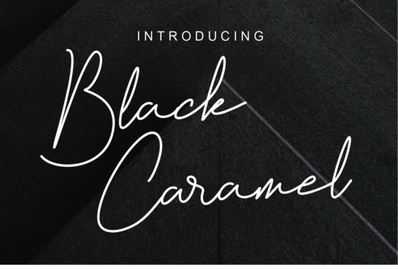 Black Caramel Font - Featured Image