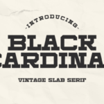Black Cardinal Font - Featured Image