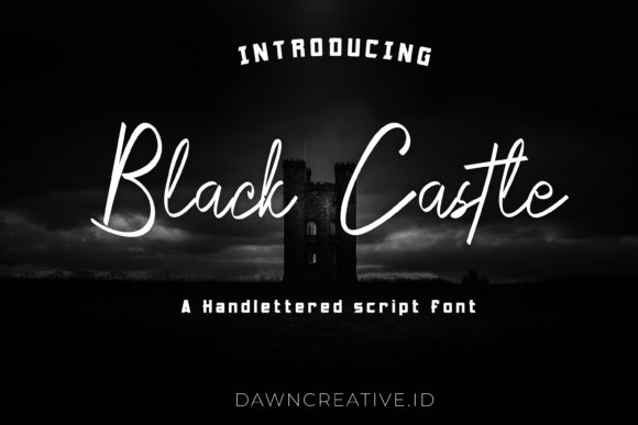 Black Castle Font - Featured Image