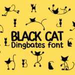 Black Cat Font - Featured Image
