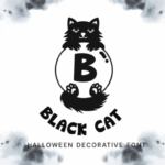 Black Cat Font - Featured Image