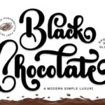 Black Chocolate Font - Featured Image