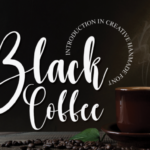 Black Coffee Font - Featured Image