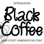 Black Coffee Font - Featured Image
