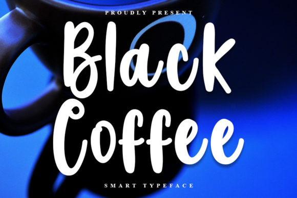 Black Coffee Font - Featured Image