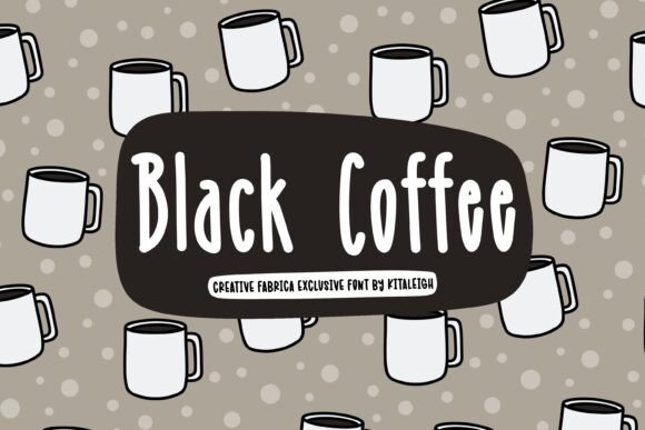 Black Coffee Font - Featured Image