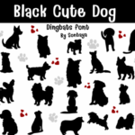 Black Cute Dog Font - Featured Image