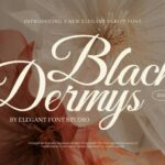Black Dermys Font - Featured Image