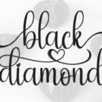 Black Diamond Font - Featured Image