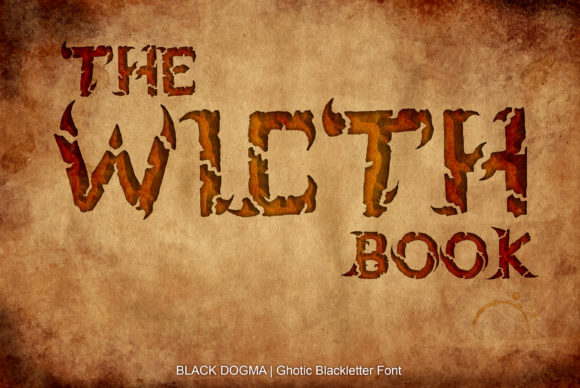 Black Dogma Font - Featured Image