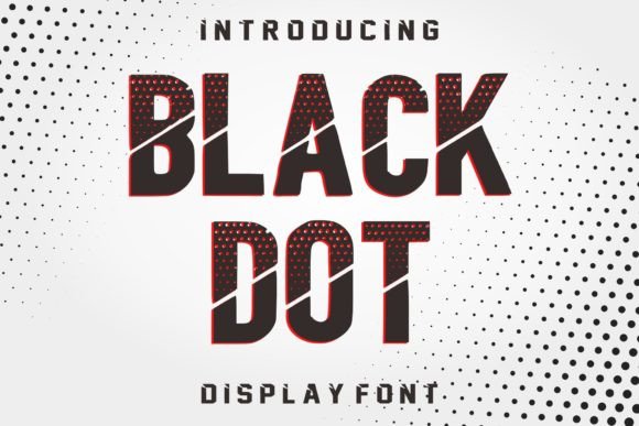 Black Dot Font - Featured Image