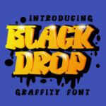 Black Drop Font - Featured Image