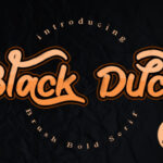 Black Duck Font - Featured Image