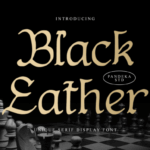 Black Eather Font - Featured Image