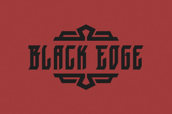Black Edge Font - Featured Image