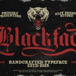 Black Face Font - Featured Image