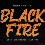 Black Fire Font - Featured Image