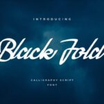 Black Fold Font - Featured Image