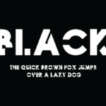 Black Font - Featured Image