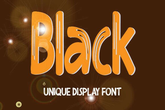 Black Font - Featured Image