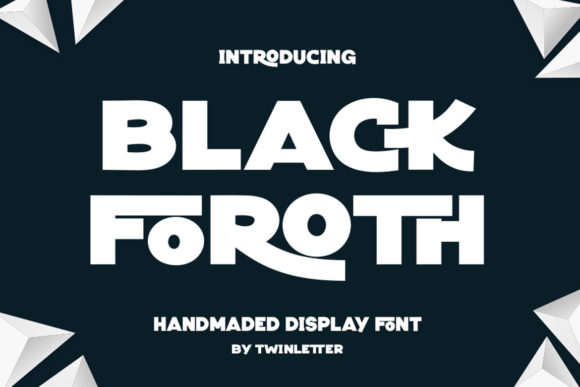 Black Foroth Font - Featured Image