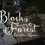 Black Forrest Font - Featured Image