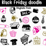 Black Friday Doodle Font - Featured Image