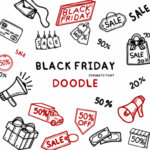 Black Friday Doodle Font - Featured Image