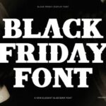 Black Friday Font - Featured Image