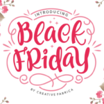 Black Friday Font - Featured Image