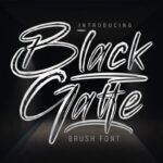 Black Gatte Font - Featured Image