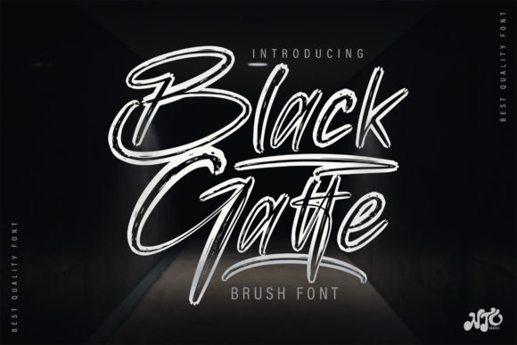 Black Gatte Font - Featured Image