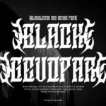 Black Gevopar Font - Featured Image