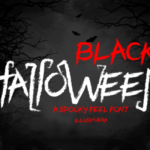 Black Halloween Font - Featured Image