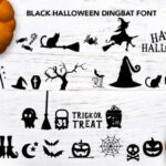 Black Halloween Font - Featured Image