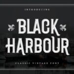 Black Harbour Font - Featured Image
