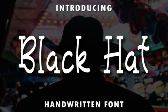 Black Hat Font - Featured Image