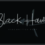 Black Hawk Font - Featured Image