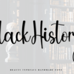 Black History Font - Featured Image