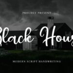 Black House Font - Featured Image