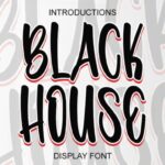 Black House Font - Featured Image
