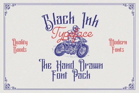 Black Ink Font - Featured Image