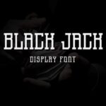 Black Jack Font - Featured Image